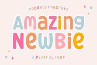 Amazing Newbie Font: Fresh Design Ideas for Beginners
