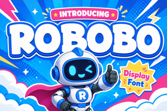 Robobo Font: a Modern Variable Font for Design Projects