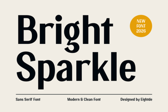 Bright Sparkle Font: Creative Design Ideas
