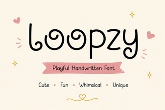 Loopzy Font: Creative Typography for Modern Design
