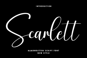 Scarlett Font: Elegant & Versatile Design Inspiration