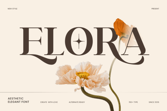 Elora Font: Elegant Design for Creative Projects