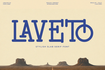 Laveto Font: Elegant & Versatile Design Tool